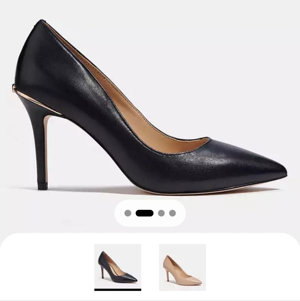 New! Wiley Pump in Black, Size 9.5